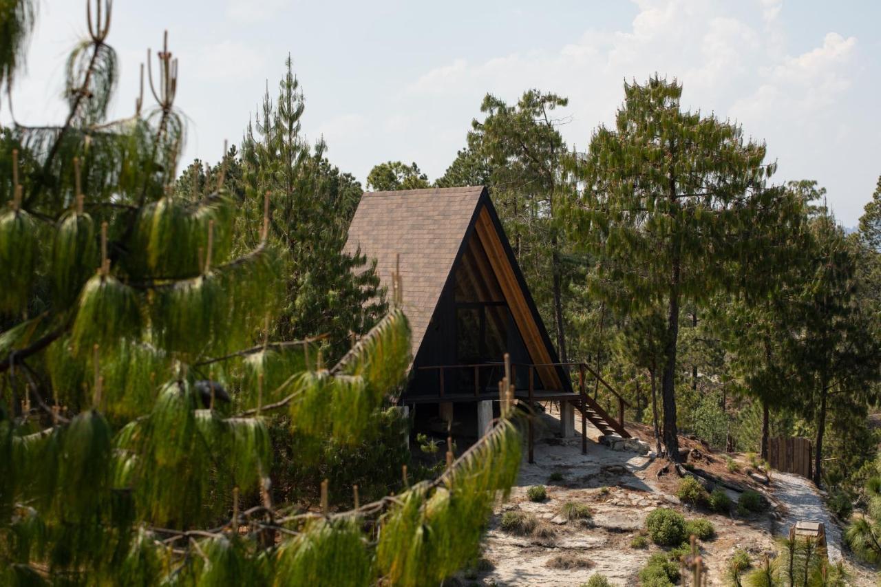 Cabanas Chalets Piedra Alta Zacatlan Camotepec Zewnętrze zdjęcie